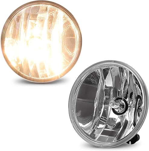 Miniatura 8 de YITAMOTOR Luces antiniebla ahumadas compatibles con Chevy 07-14 SuburbanTahoe07-13 Avalanche10-13 Camaro15-16 Colorado15 SilveradoGMC AcadiaYukon