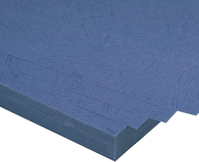 sourcing map 100pcs A4 21x30cm(8.5x11 inch) Leather Grain Binding