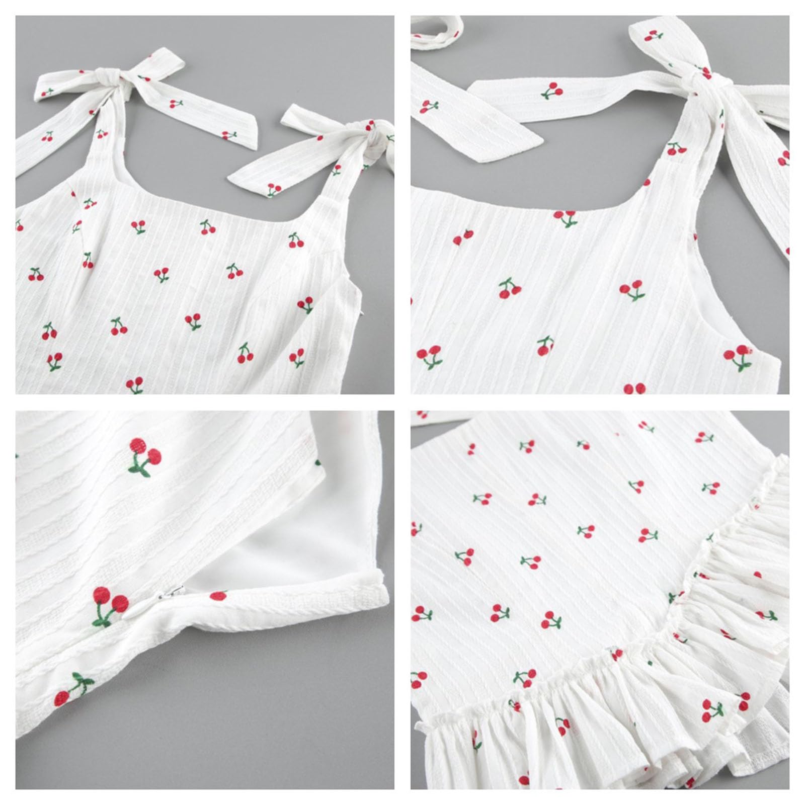 Hauts D'été 100% Coton Pour Femmes Débardeurs Fleuris Sans Manches À Lacets Top Court Idéal Pour Les Vacances