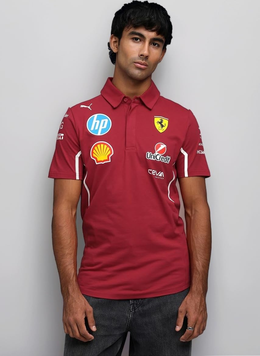 Scuderia Ferrari Men's 2024 Team Polo