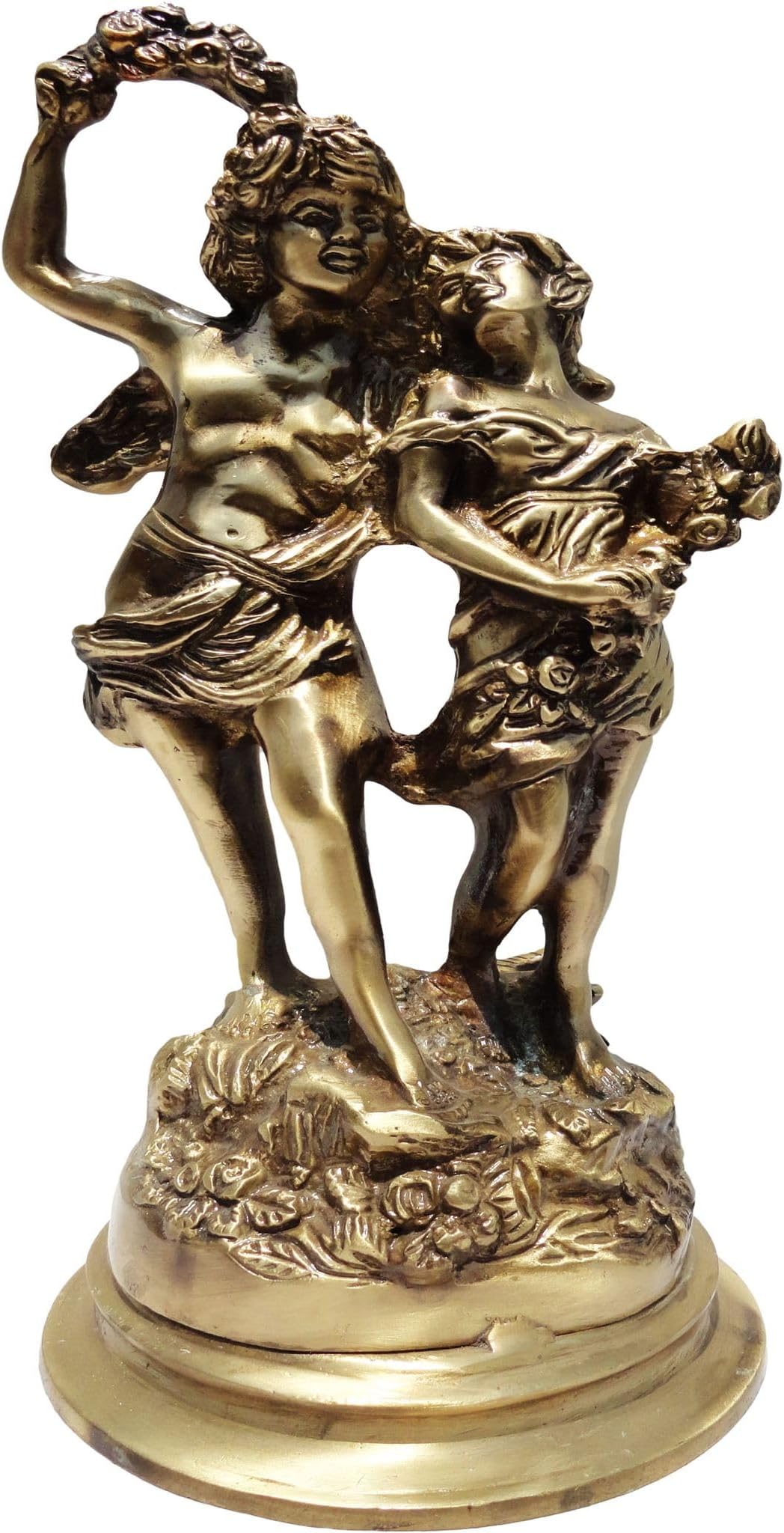 Prakruthi Brass Lady Stute Statue 4.24kg