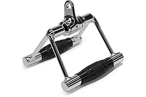 Gym Double D Row Handle Cable Attachment