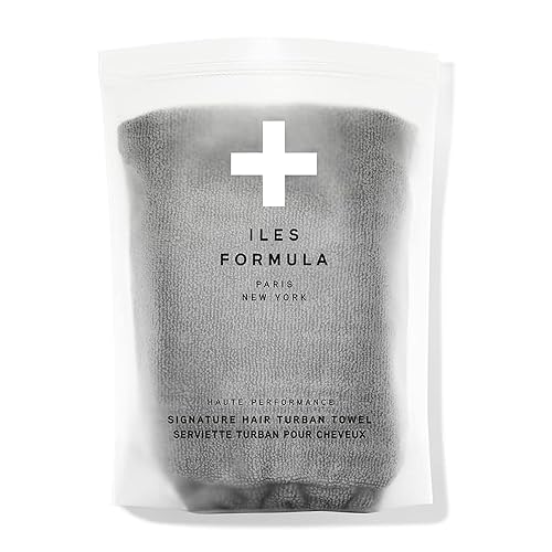 Miniatura 9 de ILES FORMULA Toalla turbante para el cabello, toalla de microfibra ultrasuave para el cabello de secado rápido, control del encrespamiento y