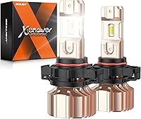 Vista 23 de SEALIGHT Bombillas LED antiniebla 9145, 12000 lm, 6500 K, luces antiniebla blancas frías, 24 W 5530 chips CSP 9145/9140/H10, bombillas LED