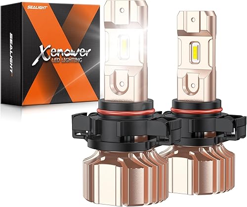 Vista 34 de SEALIGHT Bombillas LED antiniebla H11 H16 H8 o DRL, 14000 lúmenes, 6500 K, blanco frío, 600% de brillo, chips LED CSP H8 H11, luces antiniebla