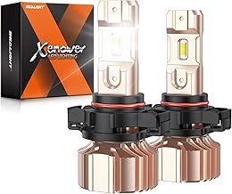 SEALIGHT 5202 LED Fog Light Bulbs, 14000LM 600% Brightness 5201 5202 PS19W PS24W Fog Lights LED Bulb, 6500K Cool White, Superior Heat Dissipation, Pack of 2