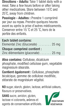 Jamieson Laboratories Zinc 25 Mg