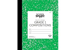 1st Grade School Smart Composition Book - Green