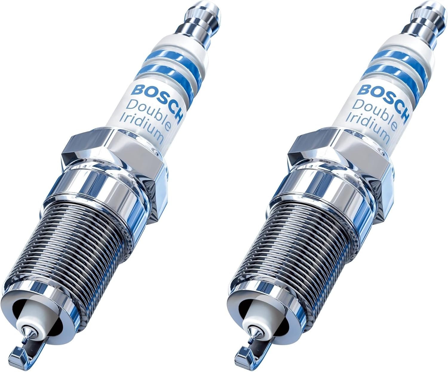Bosch Automotive (9612) OE Fine Wire Double Iridium Spark Plug - Single (Pack of 2)