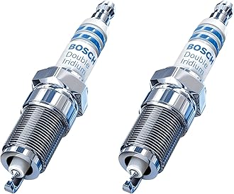 Bosch Automotive (9654) OE Fine Wire Double Iridium Spark Plug - Single (Pack of 2)
