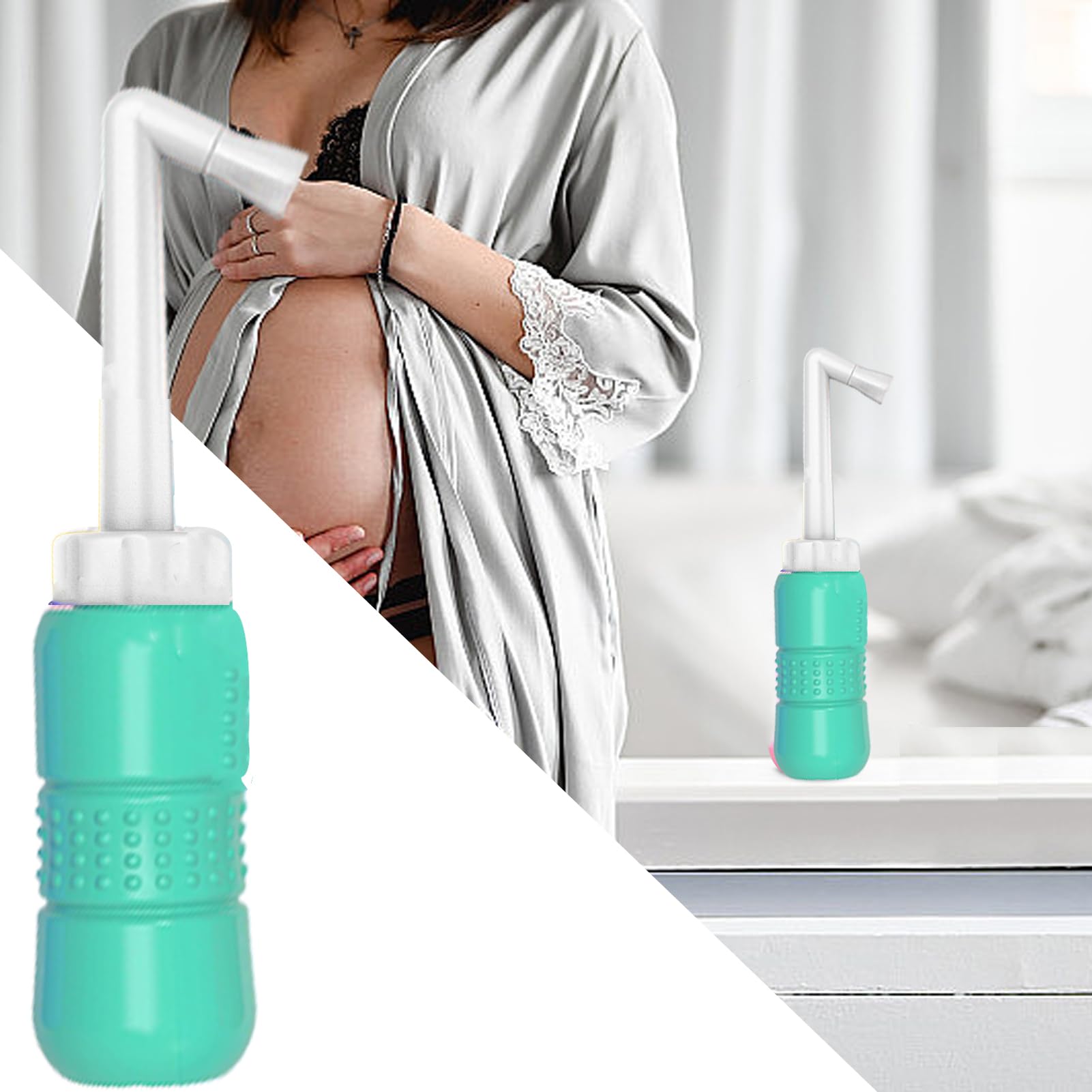 Spruzzatore Bidet Da Viaggio Cura Perineale Postpartum USB Ricaricabile | Flacone Spray Manuale Portatile Pulizia Per Igiene Femminile Personale E Recupero Postparto Viaggio Casa Outdoor E C