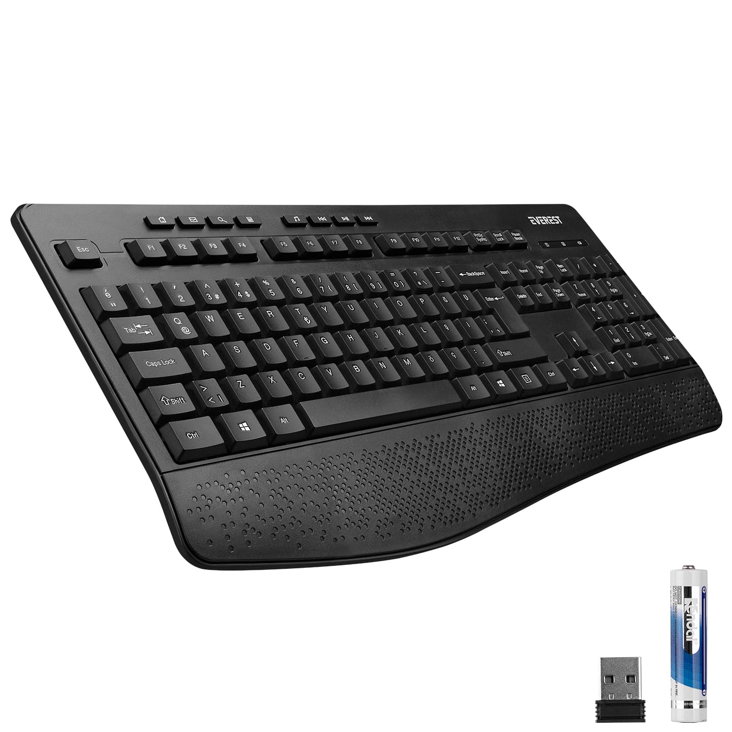 Everest KB-6021 Kablosuz Multimedia Q Klavye