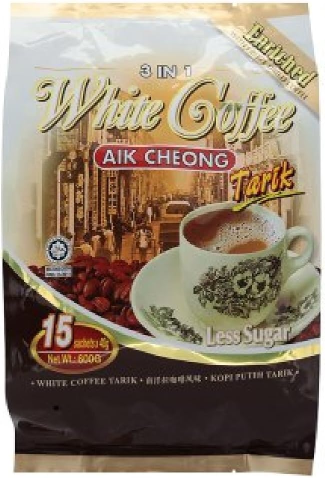 3 in 1 White Coffee 600g (Less Sugar, 1 Count)