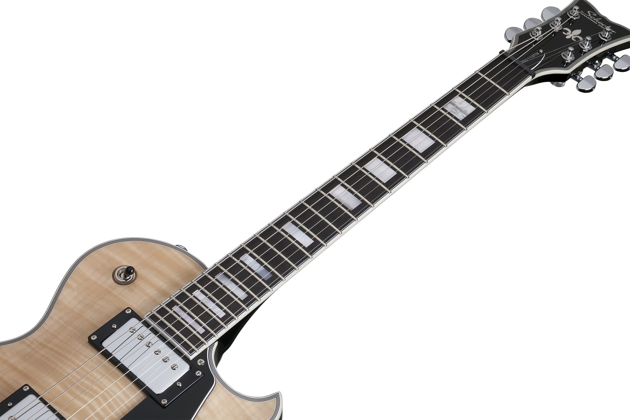 Amazon.com: Schecter Solo II Custom - Gloss Natural : Musical