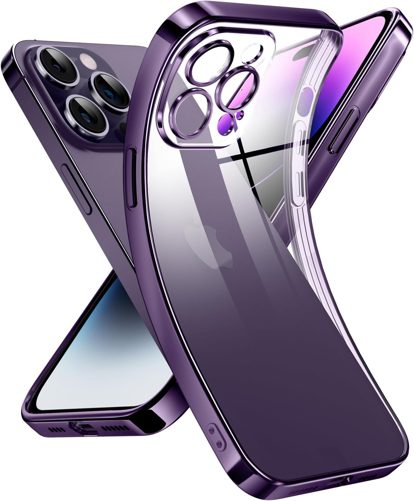 Coque Métal Sans Cadre Pour IPhone 15/16 Pro Max - Robuste, Avec Kickstand Magnétique