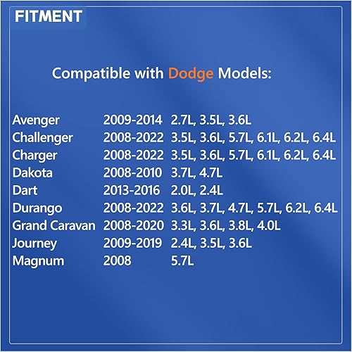 Miniatura 4 de Sensor de temperatura del refrigerante del motor - 5149077AB compatible con J-eep Cherokee Wrangler Dodge Avenger RAM Chrysler 300 Town & Country