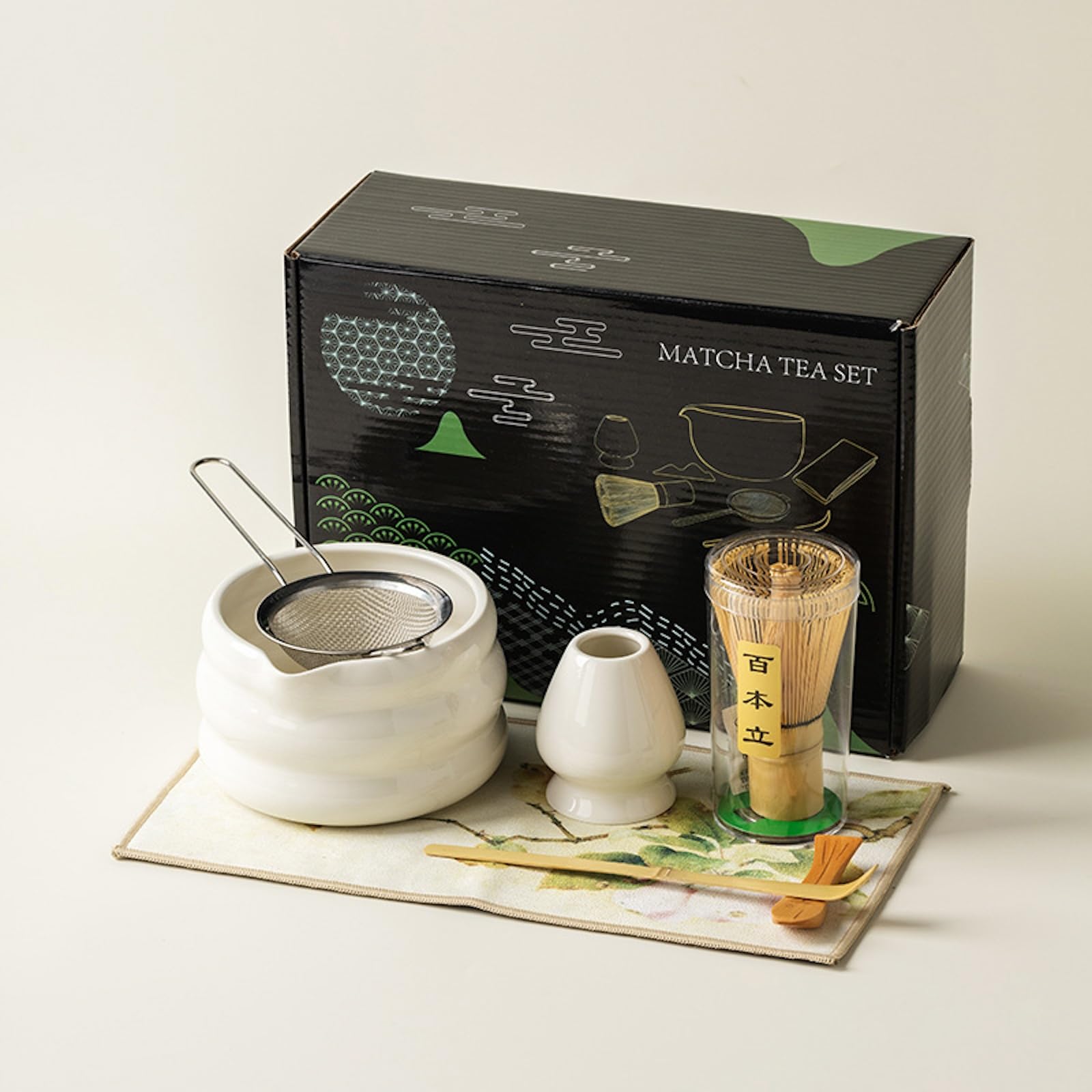 Amazon｜JIKANNOYA 抹茶セット 茶道具 初心者 抹茶 セット 7点セット
