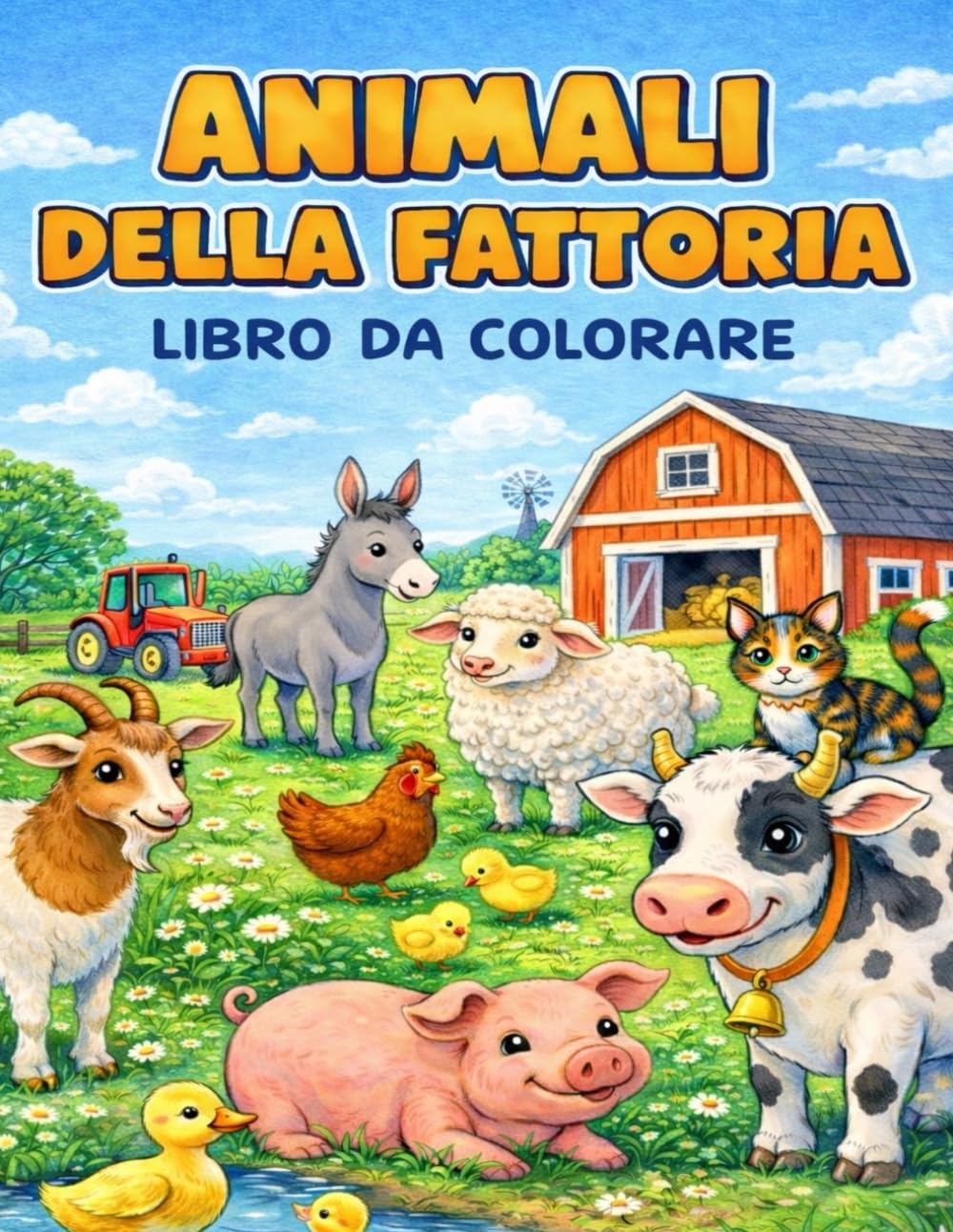 LIBRO DELLA FATTORIA: animali della fattoria da colorare