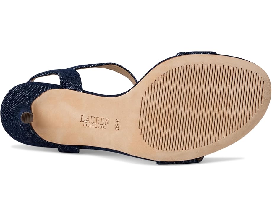 Lauren Ralph Lauren Gwen Denim Sandals - Bottom View
