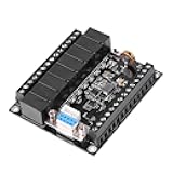 CHICIRIS Programmable Logic Controllers, FX1N 20MR PLC Controller Industrial Control Board with 32 Bit MCU Anti Interference for GX Developer GX Work2 Ladder Logic