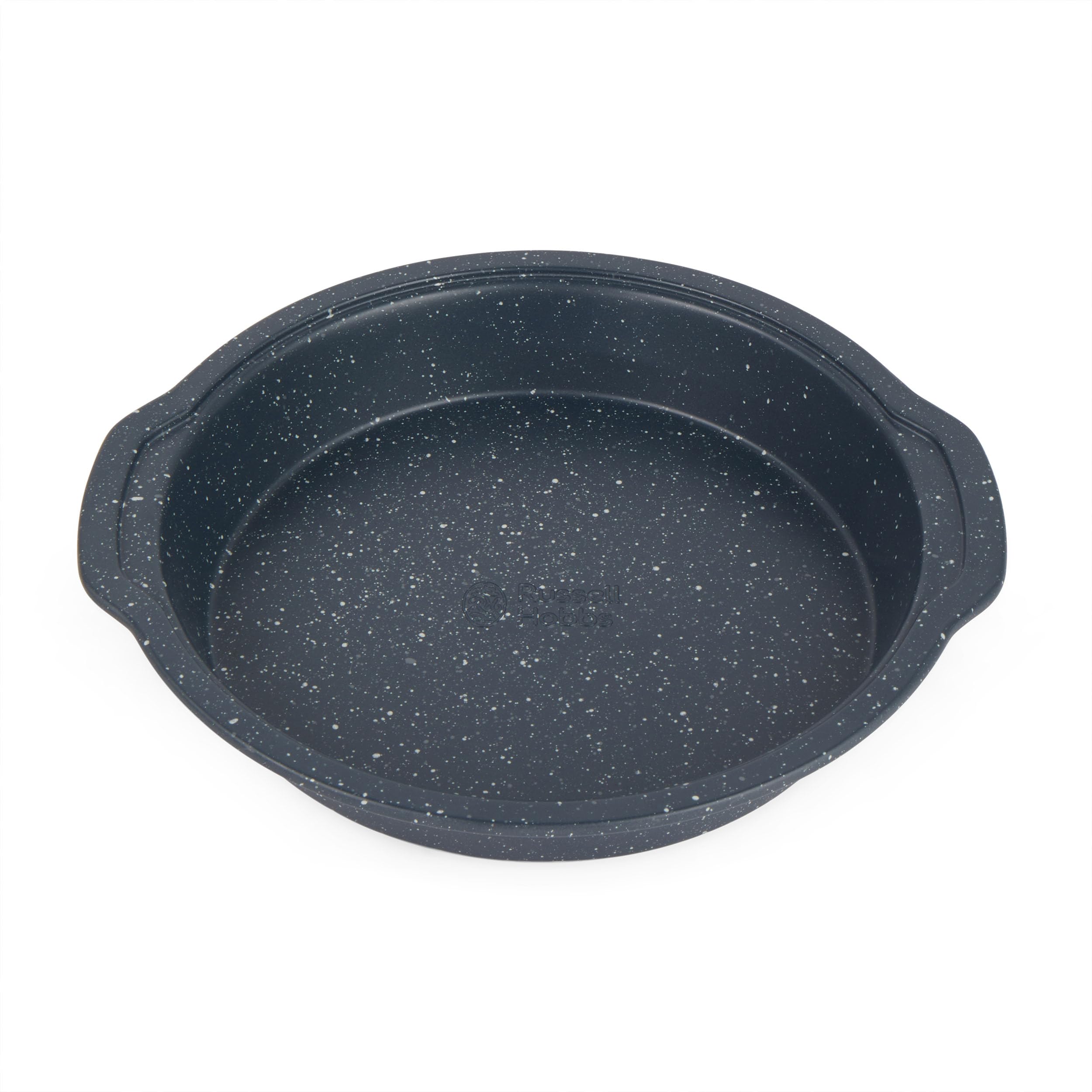 Russell Hobbs RH00995EU Nightfall Stone Cake Tin, Non-Stick Round Baking Tray with Handles, PFOA-Free Carbon Steel Bakeware