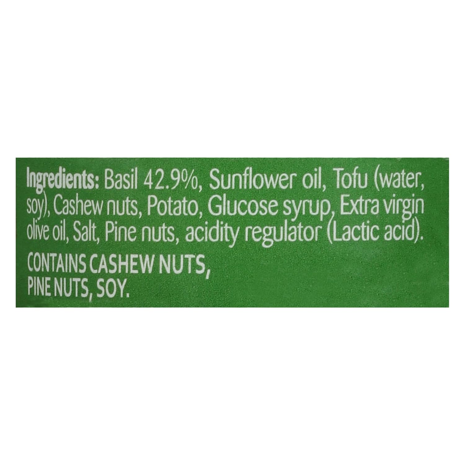 Filippo Berio Pesto, Vegan Basil, 6.7 Ounce Glass Jar, Pack of 6