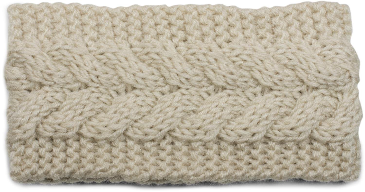 styleBREAKER headband chunky knit with plait pattern, hairband, headband, ladies 04026005, Colour:Old Rose