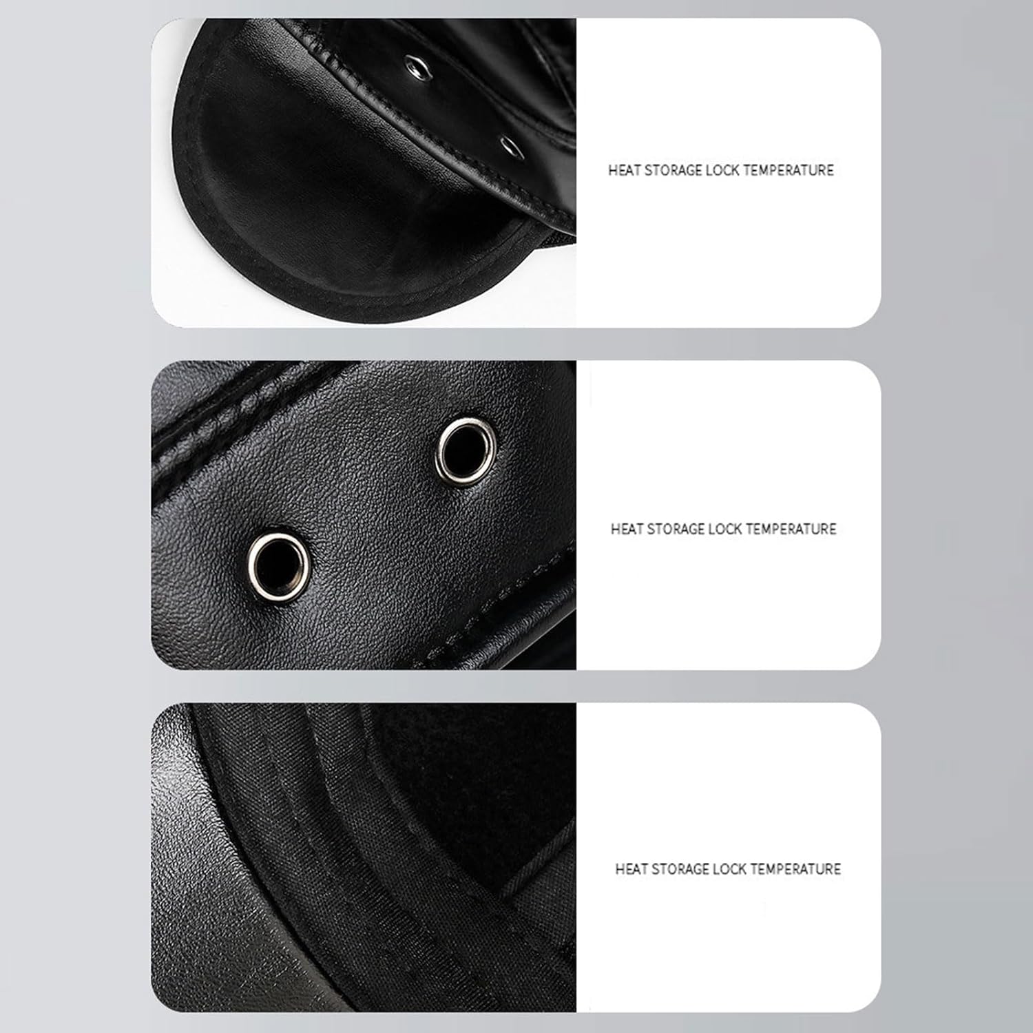 Handmade British Berets Painter Hat PU Leather Cabbie Headwear for Dating Fashion Outdoor Autumn Stroll Dark Fashion PU Paint