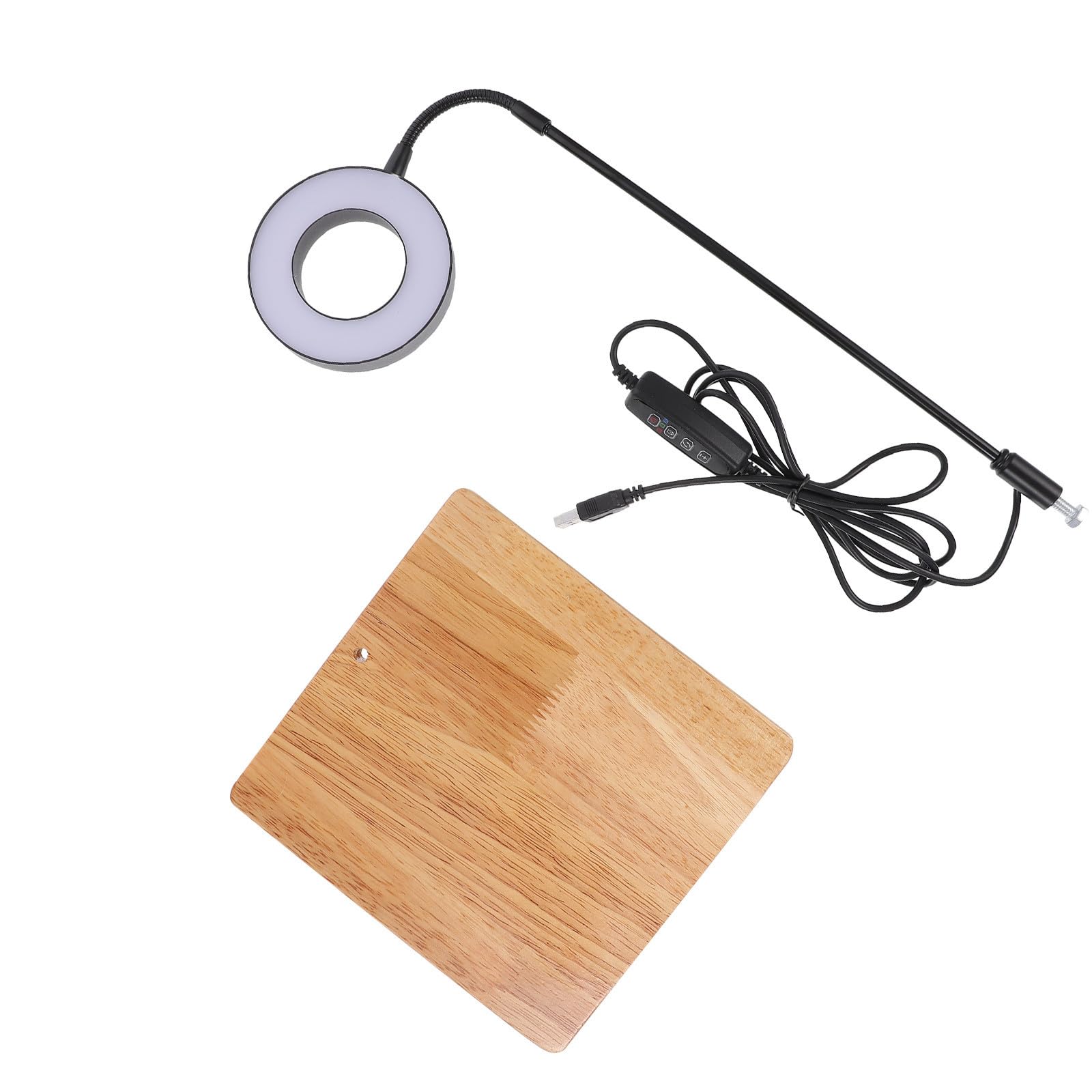 GALPADA Lámpara LED para Acuario de 10 W Diseño Ajustable y Material de Aleación de Aluminio, Luz para Plantas Acuáticas en Peceras y Tanques Ornamentales
