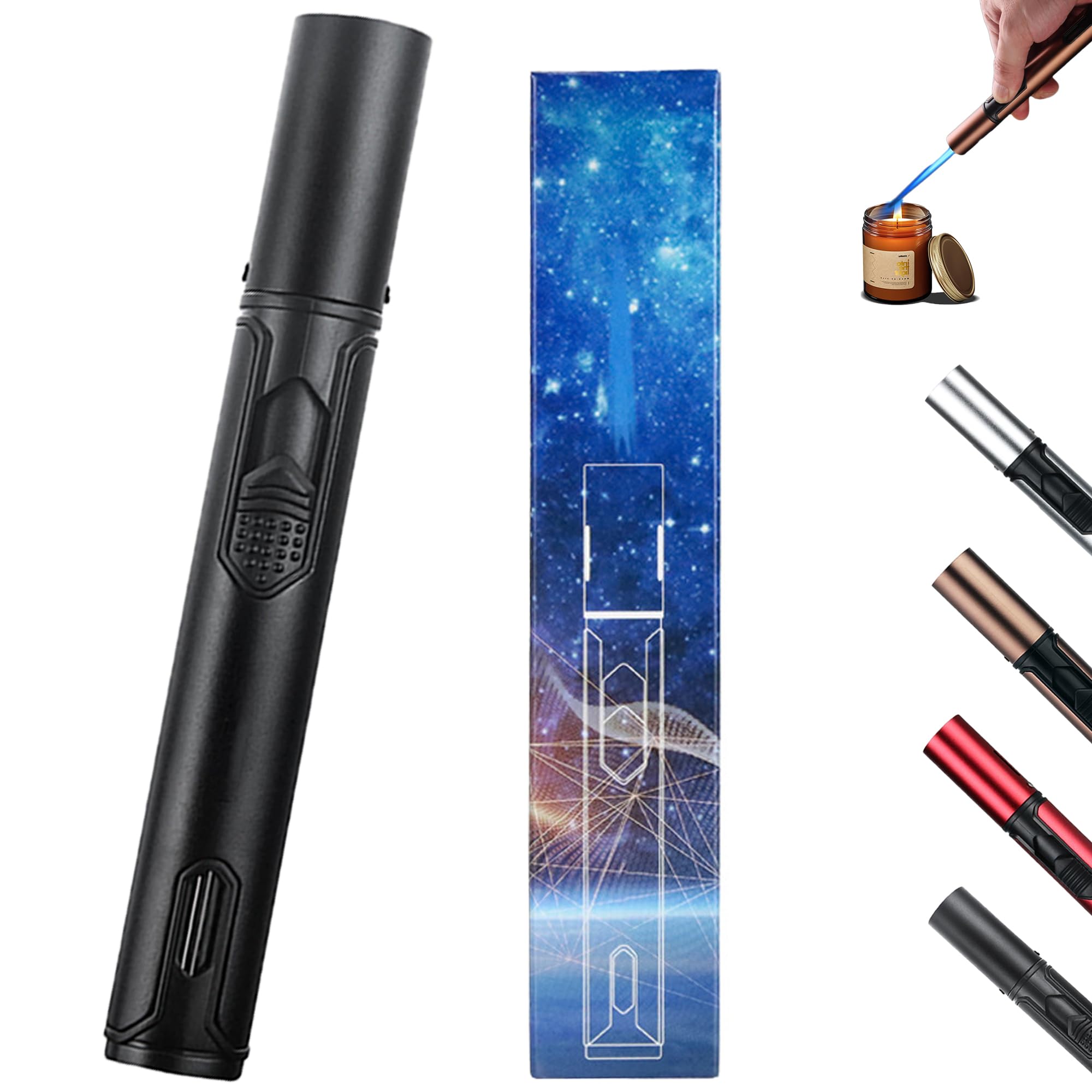 Amazon.co.jp: ターボライター ガス注入式【2025新型】充填式