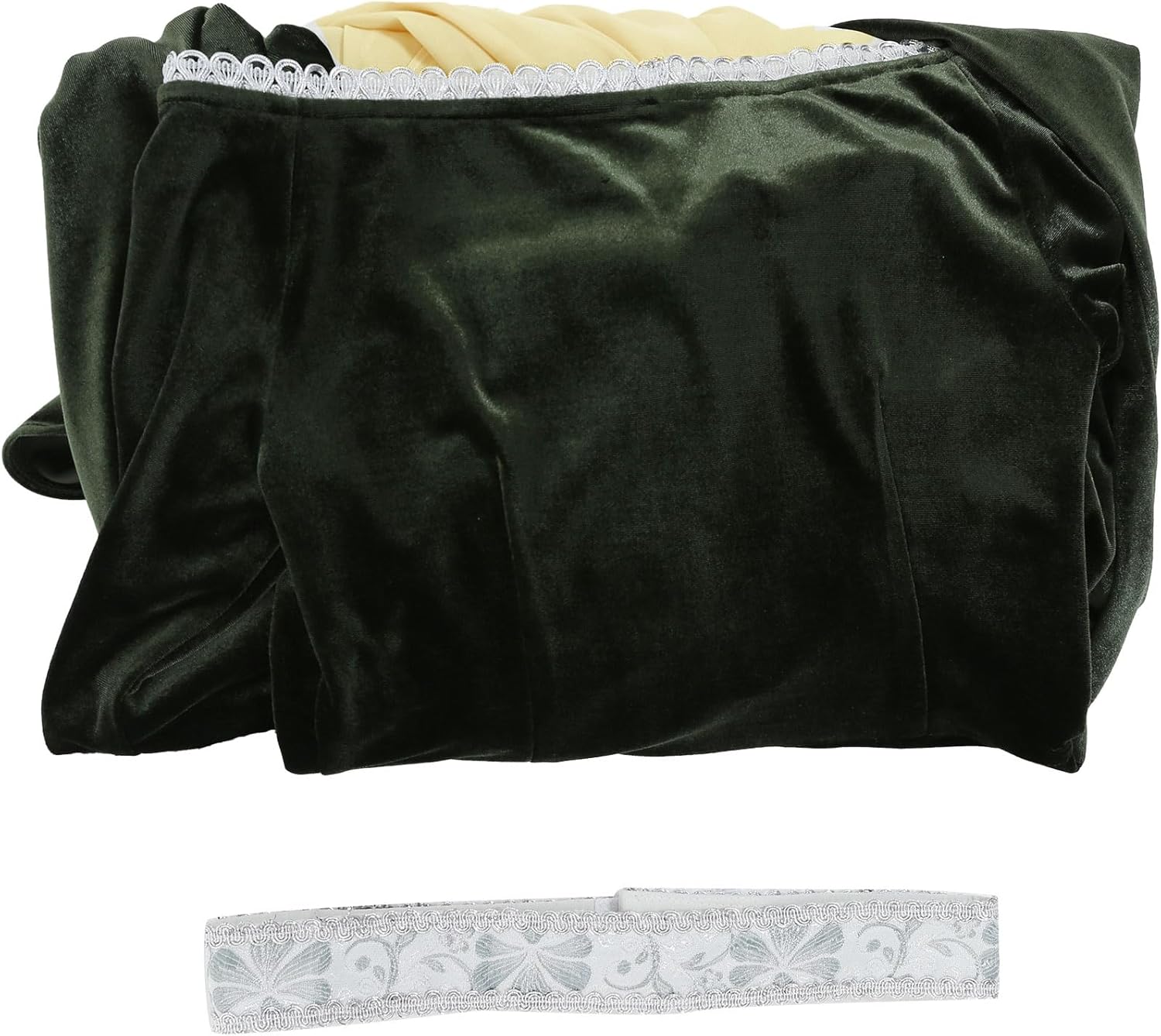 Renaissance Dress Women Retro Velvet Gown Medieval Costume Handmade Fantasy Medieval Dress - Image 6