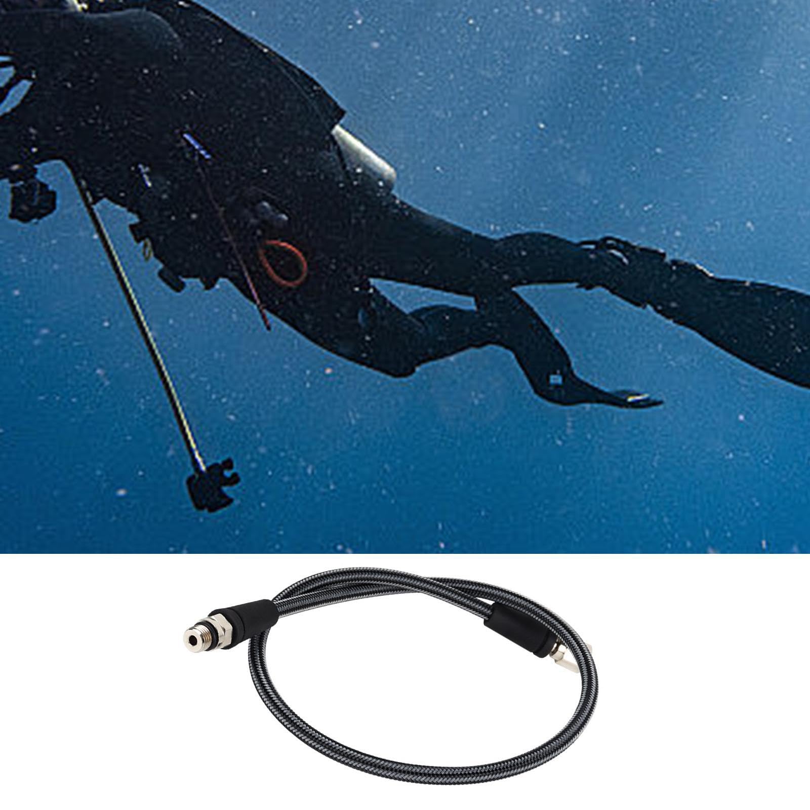 Manguera de Buceo BCD estándar Duradera. Manguera de presión para Buceo. Equipo Esencial para expediciones Profundo. Es un Equipo Necesario para buceadores.