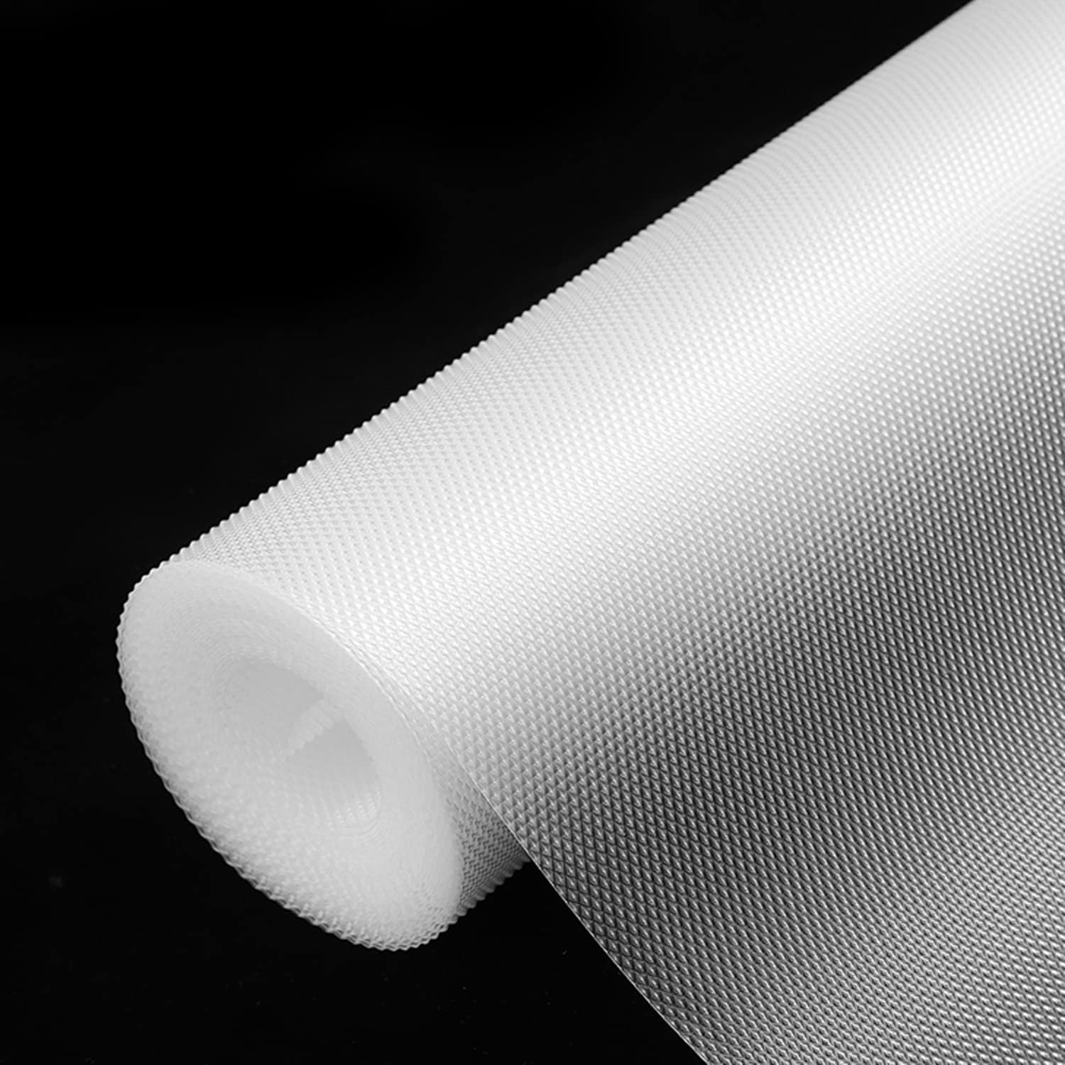 Shelf Liner, EVA Non Adhesive Cabinet Liners 17.7Inch x 19.6FT (17.7x240Inch), Non Slip Drawer Liner, Washable Cupboard Liner Refrigerator Mats for Kitchen Cabinet, Pantry, Shelves, Bookshlef, Dresser