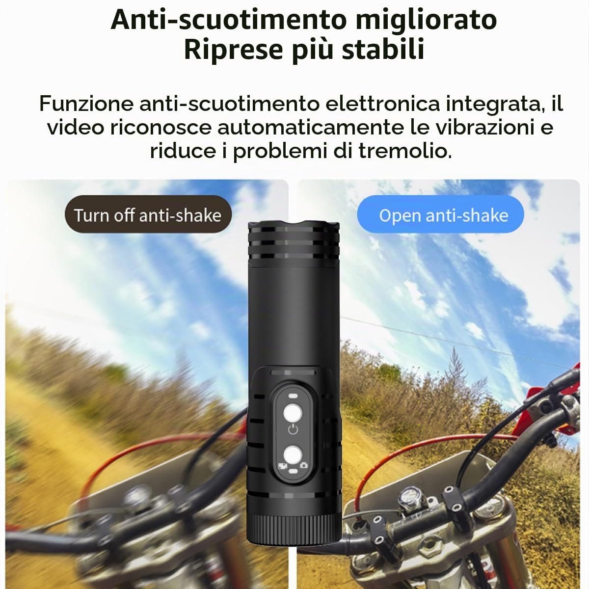 telecamera per fucile da caccia,shotgun fotocamera video Cam per riprese in argilla e caccia bicicletta moto sport DV