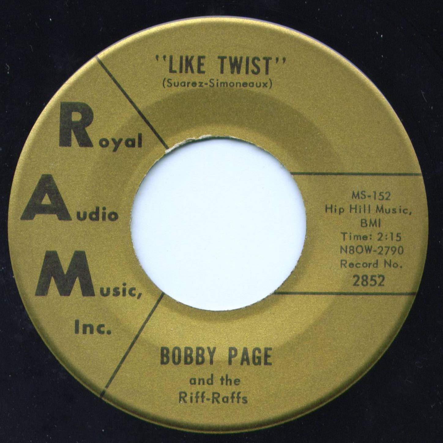 Bobby Page and The Riff-Raffs