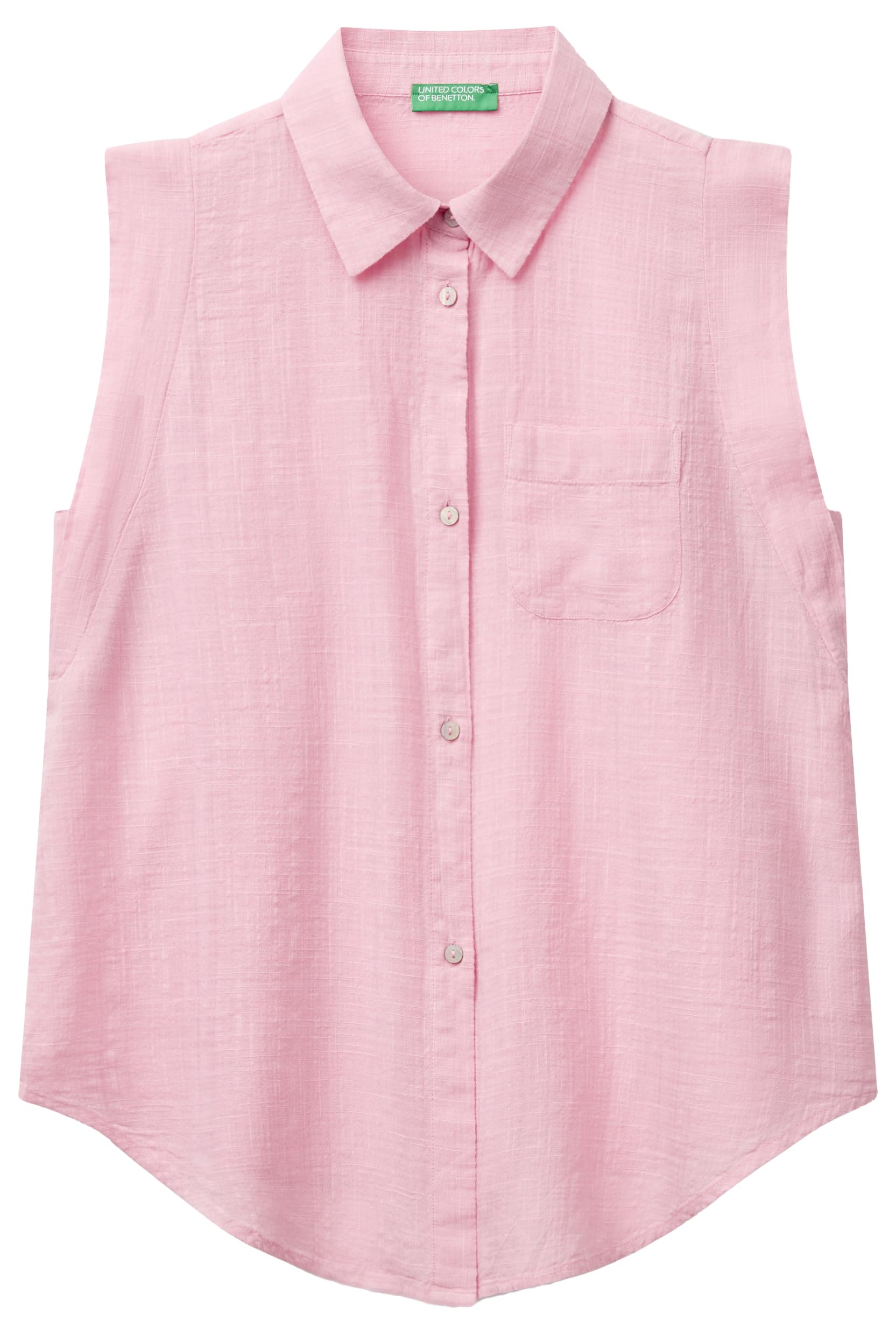 United Colors Of Benetton Women's Pink Shirt, M