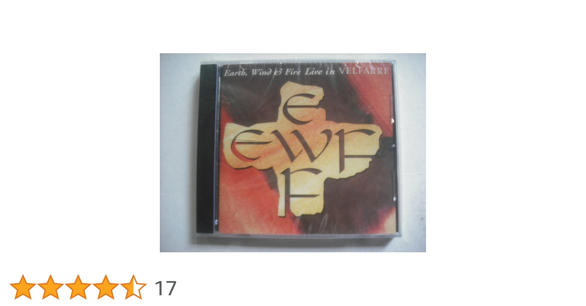 アース・ウィンド&ファイアー 伝説のライヴ・イン・ヴェルファーレ Earth, Wind & Fire = アース・ウィンド＆ファイアー – Live In
