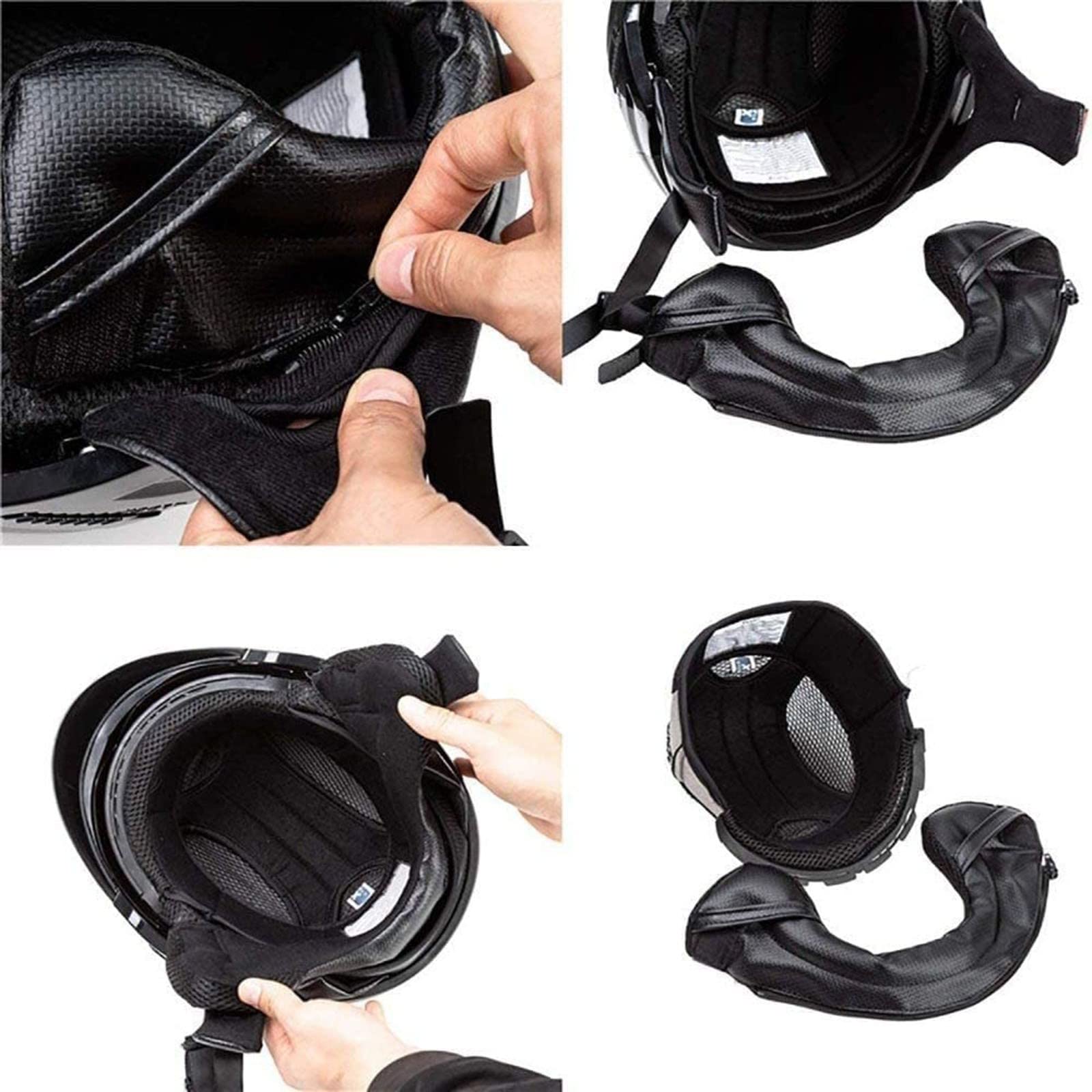 Caschi Moto Cromwell Jet e Demi-Jet Brain - cap Casco Moto Aperto Casco Mezzo retrò Casco Ciclomotore Cruiser Chopper Scooter Crash Helmet ECE/DOT Certified