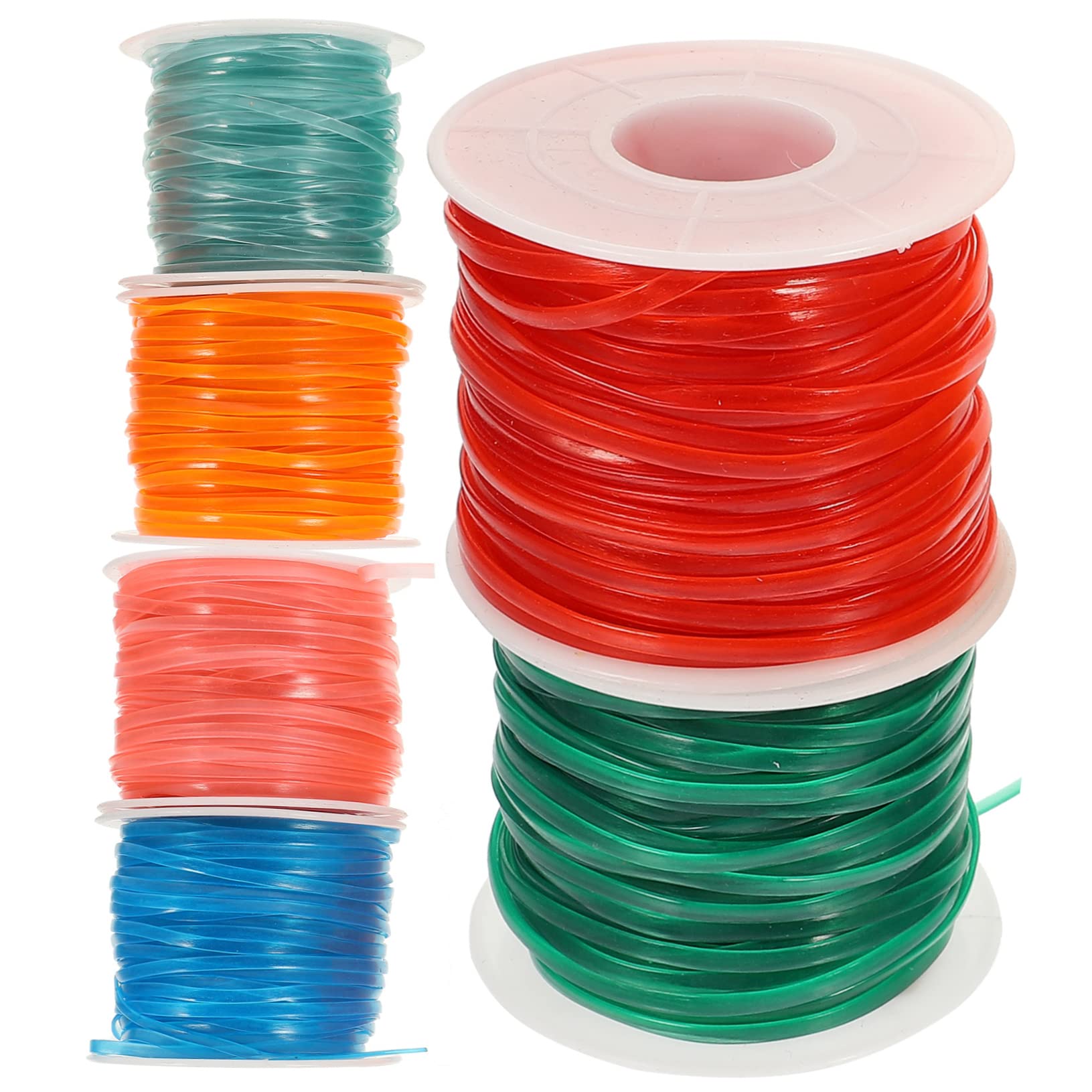 Cordones de plástico para hacer pulseras y llaveros personalizados Kit Anneome