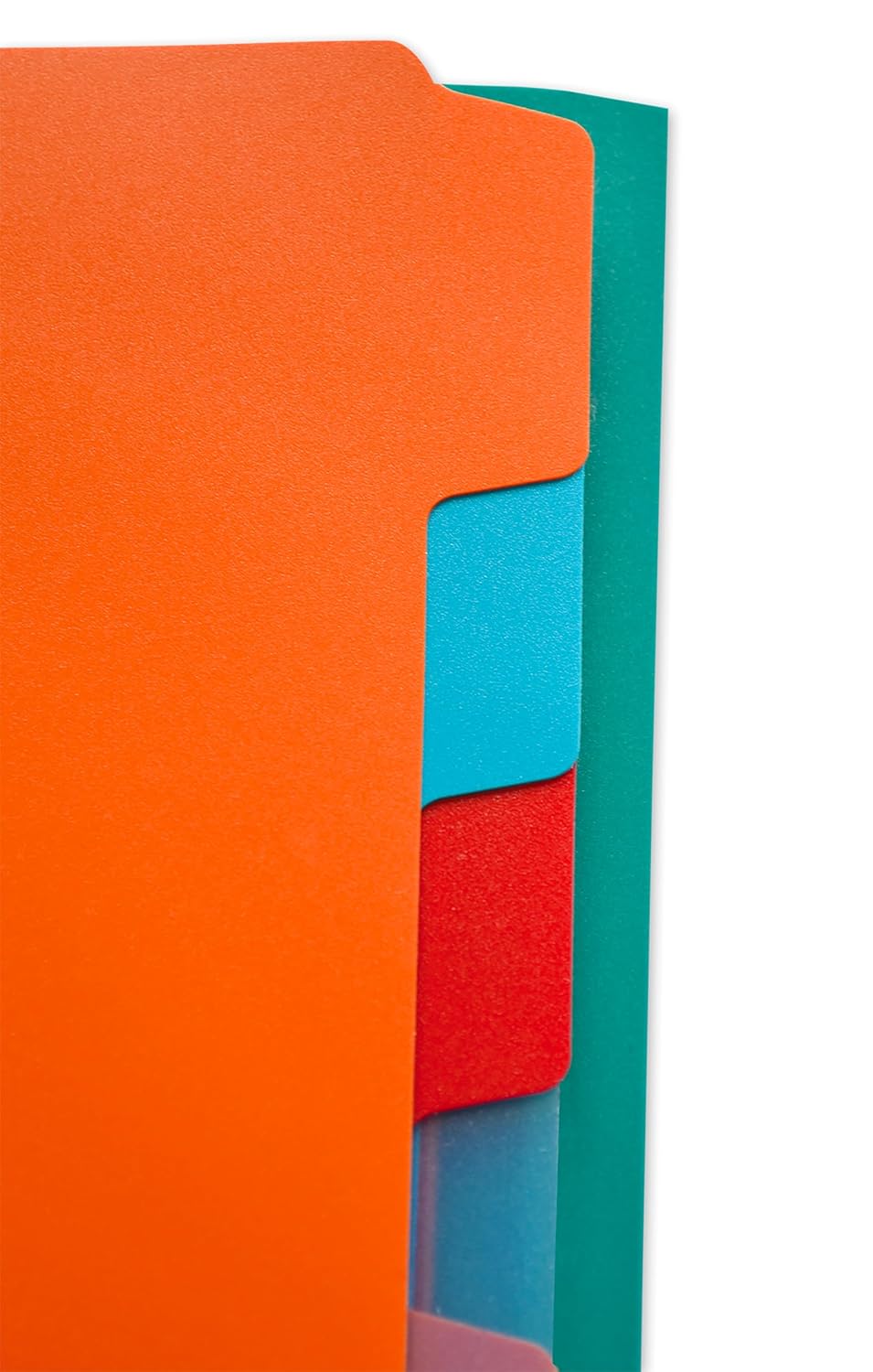 OXFORD Standard File with 8 Compartments A4 Polypropylene Cover Assorted Colours