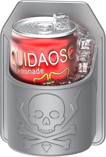 Miniatura 8 de QUIDAOSO Soporte para botellas de cervezalatabebidavino enfriadormini cubo de hielo para ducha portavasos montado en la pared regalos de cerveza