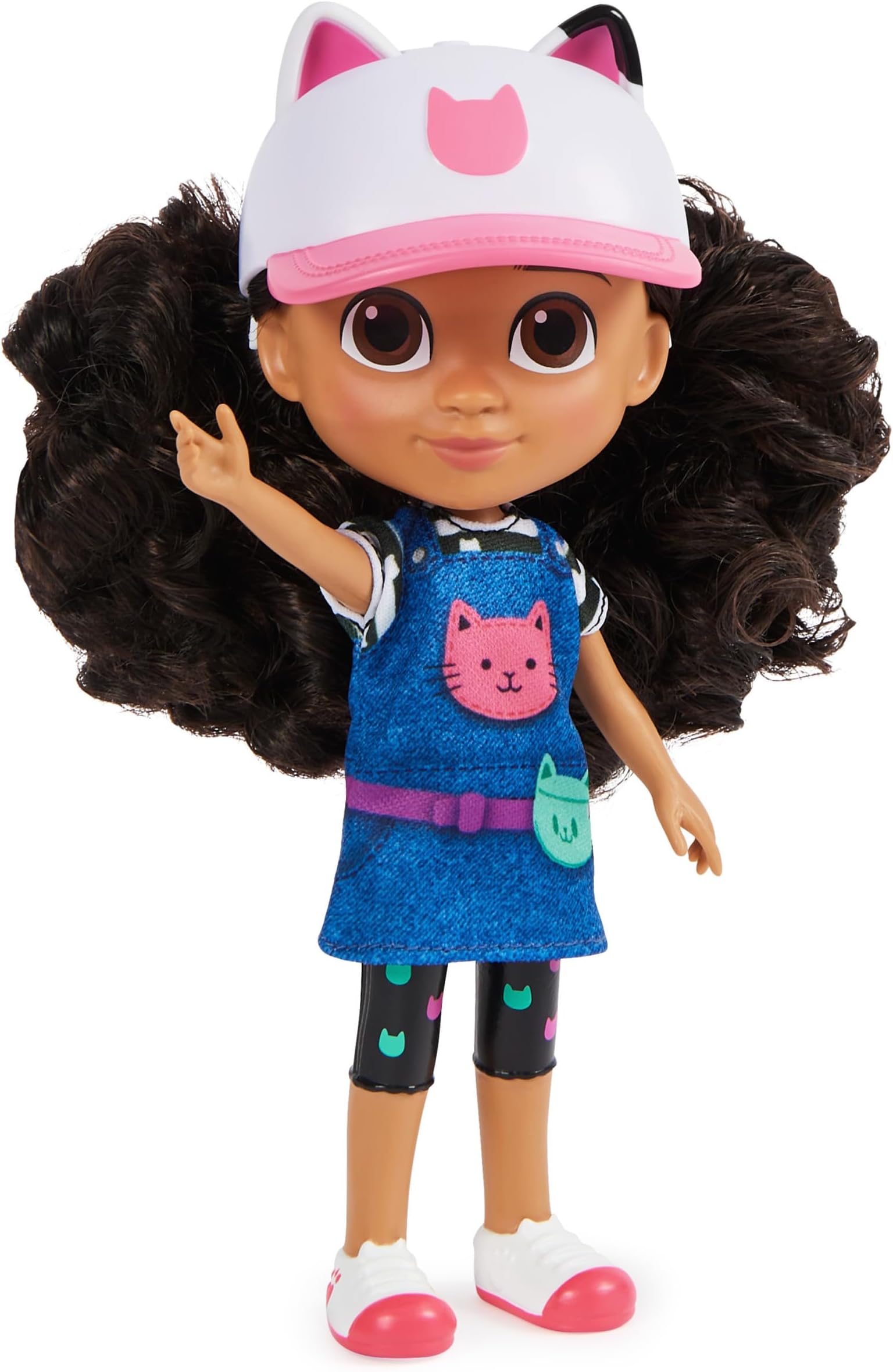 Gabby's Dollhouse, 8" Gabby Doll (Travel Edition) with Accessories, Toys for Ages 3+
