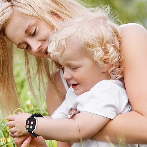 Miniatura 5 de NewJourney Correa de repuesto para reloj Gizmo, correa de tela elástica suave compatible con Gizmo Watch 321 y Gabb Watch 21