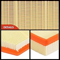 Vista 8 de A-Premium Filtro de aire de motor de 2 piezas compatible con BMW M2 2019-2021, M3 2015-2018, M4 2015-2020, M5 2012-2016, M6 2012-2018, M6 Gran Coupe