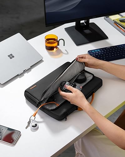 Miniatura 7 de tomtoc 360 Bolsa protectora de transporte para portátil para la nueva Razer Blade Pro 17, HP Envy Laptop de 17 pulgadas, Dell Inspiron 17 3000, ASUS
