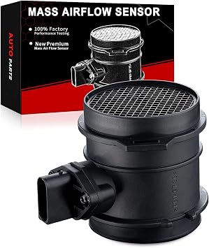 Mass Air Flow Sensor Meter W/ 5-Pin [fits 3.2 4.3 5.0 5.5 5.8L] Compatible for-Mercedes-Benz C,CL,CLK,ML,S,SL,SLK Class [W202 W203 C215 W211 W463 W251 W220 R171] OE# A1130940048
