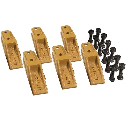 Miniatura 8 de BDI Wear Parts 6684447 Dientes de cucharón de zanja, perno de retroexcavadora estilo Bobcat en el diente Unitooth - Paquete de 5