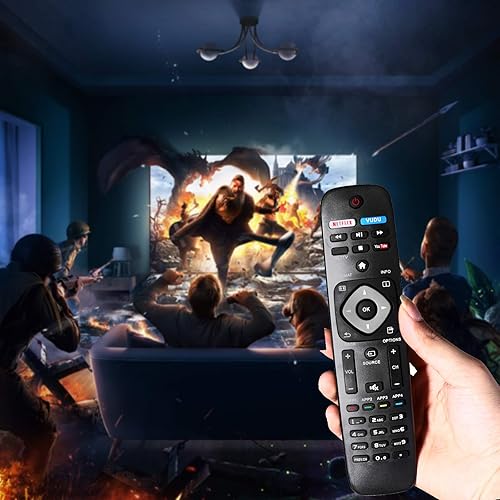 Miniatura 2 de Nuevo control remoto universal reemplazado para Philips Smart TV LCD LED 4K UHD Smart TV remoto