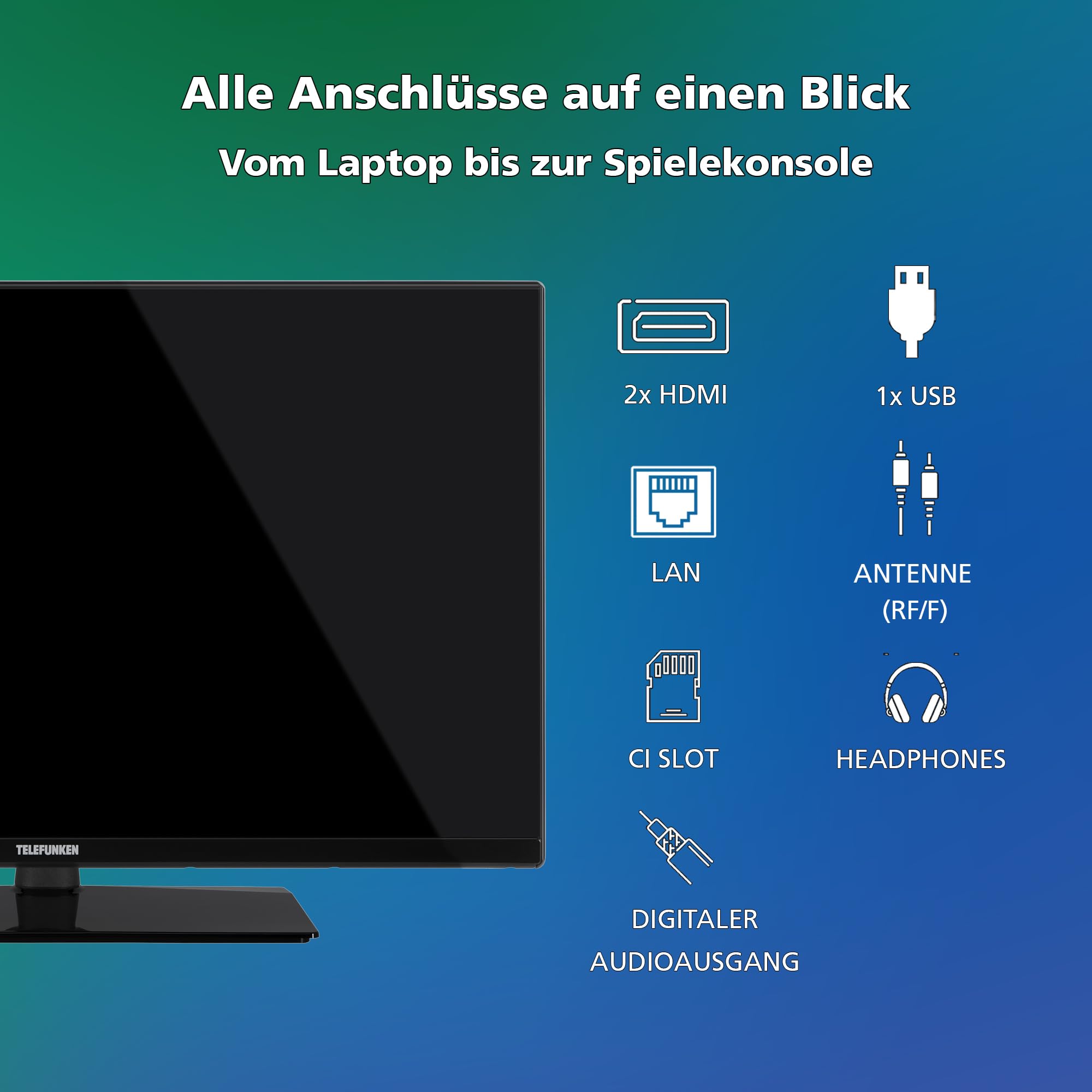 Telefunken XH32VP750M 32 Zoll – Bild 4