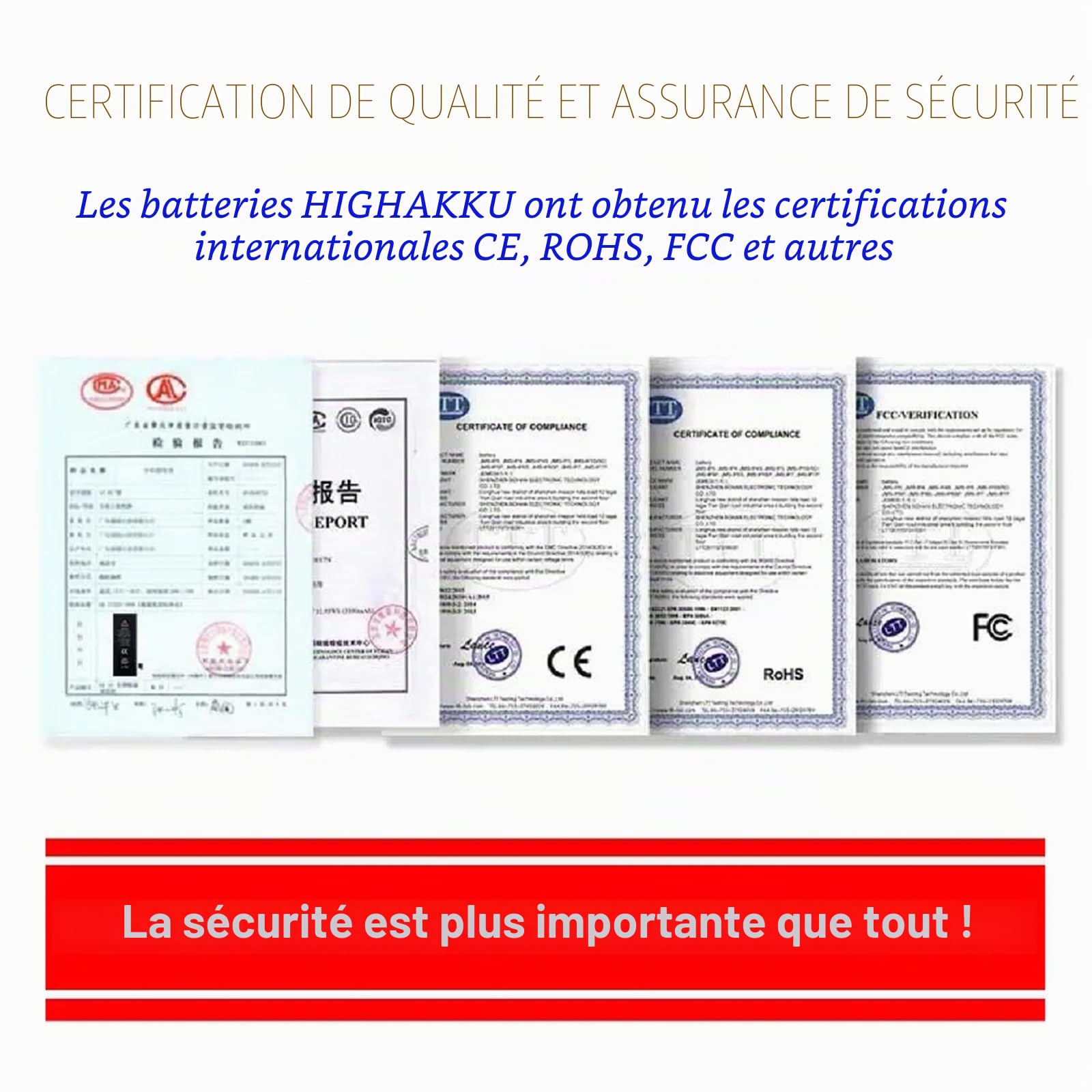 Batterie de rechange 361-00096-00 compatible avec montre connectée Gar-min Fenix5s GPS Sport Training Watch